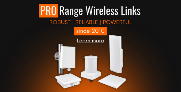 PRO Range Wireless Links. Industrial Wireless Networking