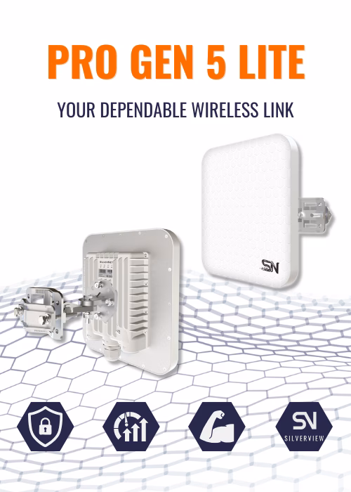 PRO Range Gen 5 Lite | Your Dependable 6KM Wireless Link