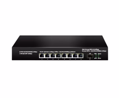 8 PORT 2.5Gbps PoE+ 1 SFP+ (45108P-10G)
